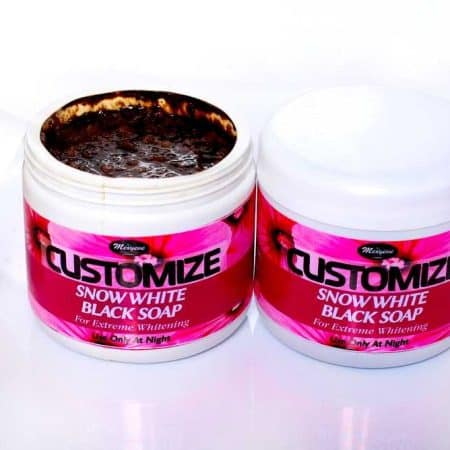 Customized Snow White Black Soap