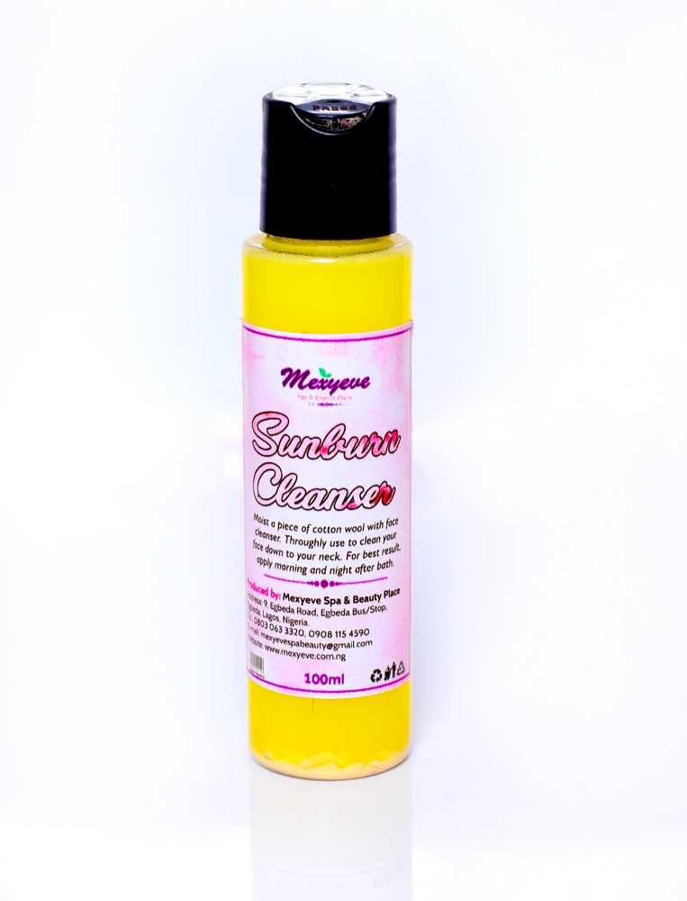 Sunburn Face Cleanser Beauty Brand By Eve