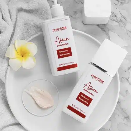 Asian whitening lotion